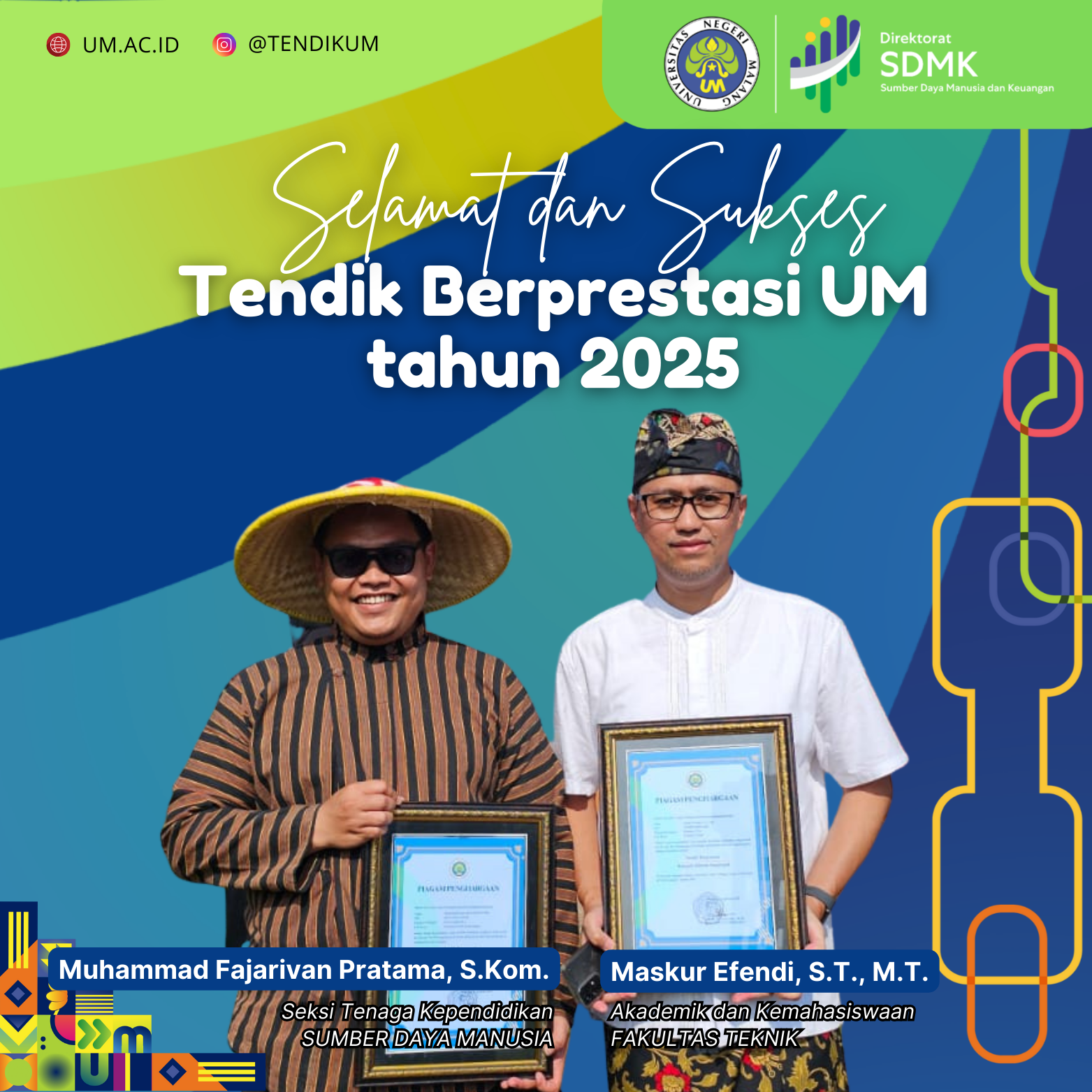 Tendik Berprestasi UM 2025